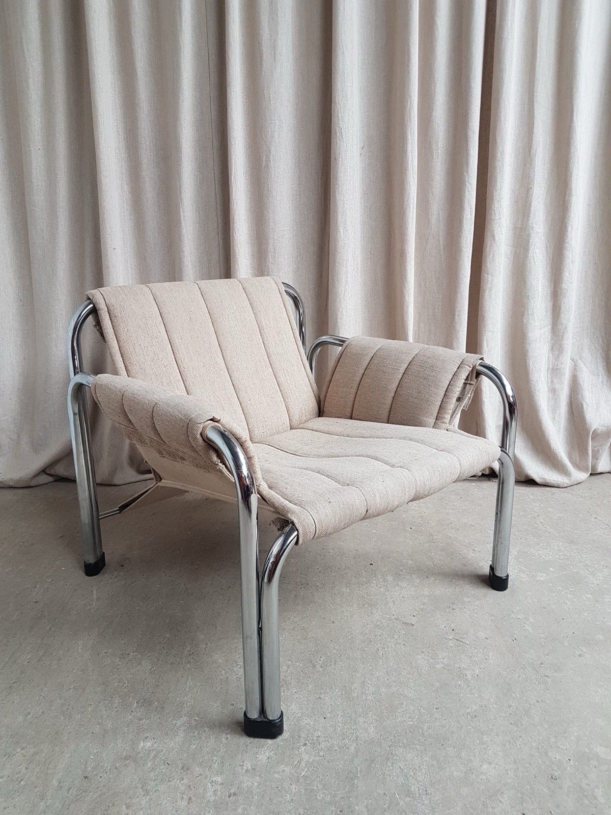 Vtg Mid Century Lounge Chair Armchair By Viliam Chlebo For Kodreta Myjava R900 photo vinterior