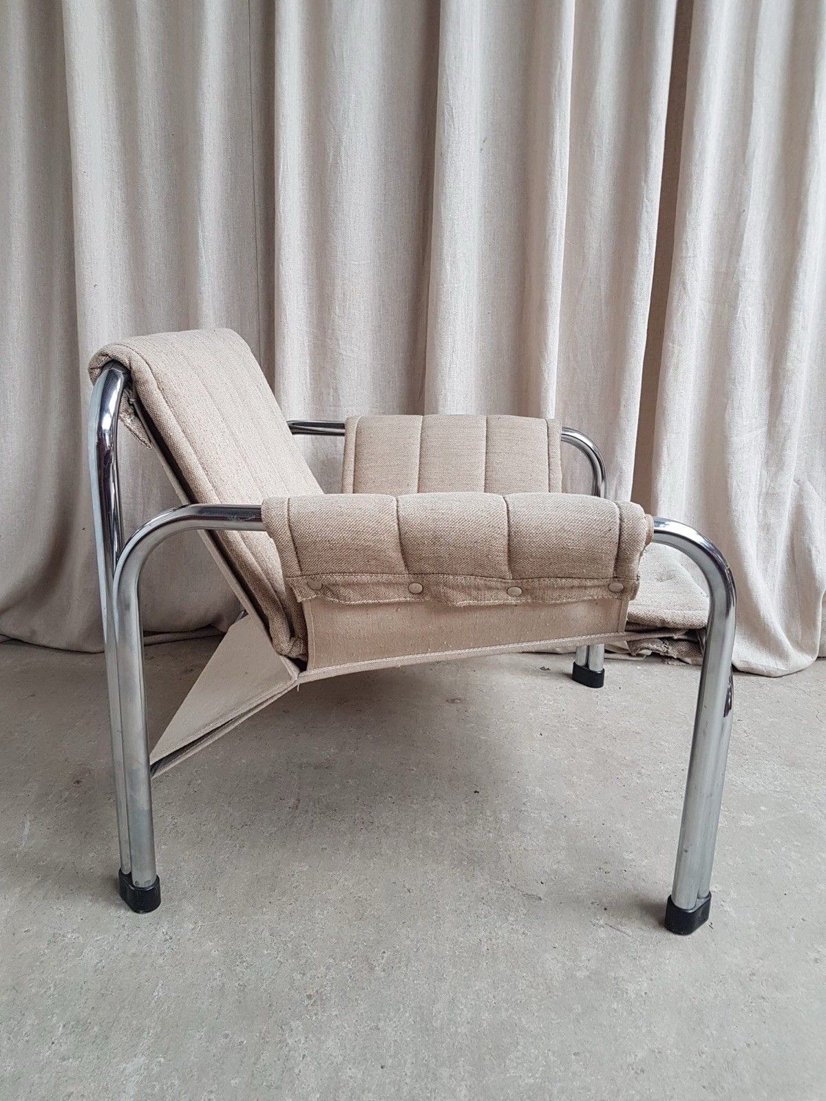 photo for sale Vtg Mid Century Lounge Chair Armchair By Viliam Chlebo For Kodreta Myjava R900