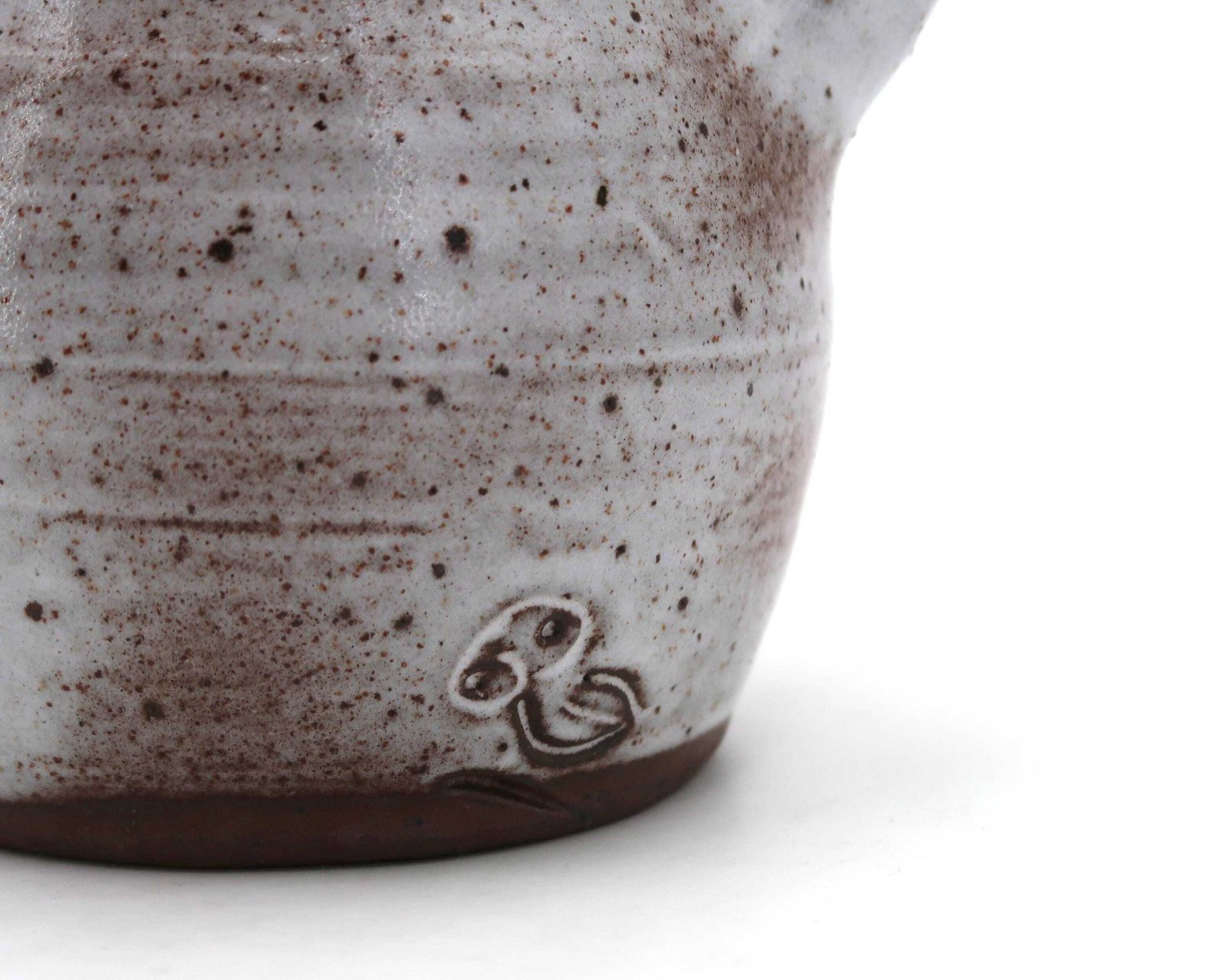 French Stoneware Ceramic Pitcher By Jeanne And Norbert Pierlot, Grey Vessel, 1960s / Boho Chic, Country, Farmhouse, Home Decor photo Home Decor