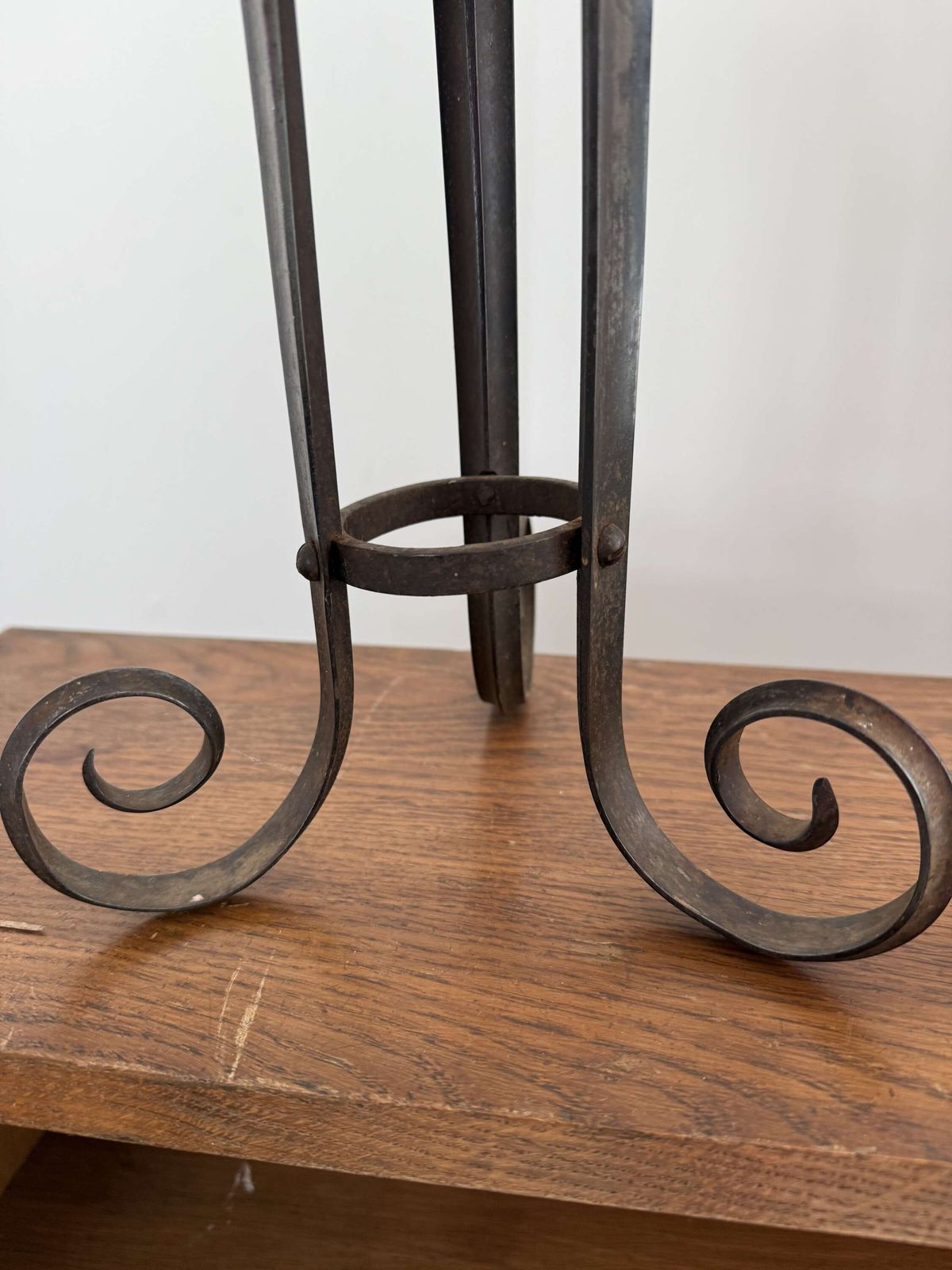 Pair Of Trench Art Candlesticks , American Bayonets photo 495.0