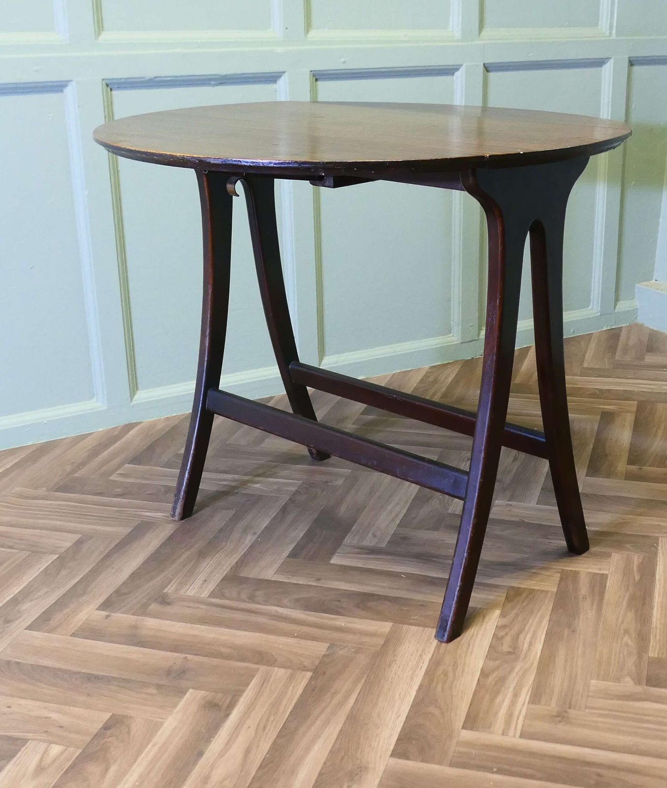 Very Retro Stylish 1950s Snap Top Dining Table For 2 photo for sale