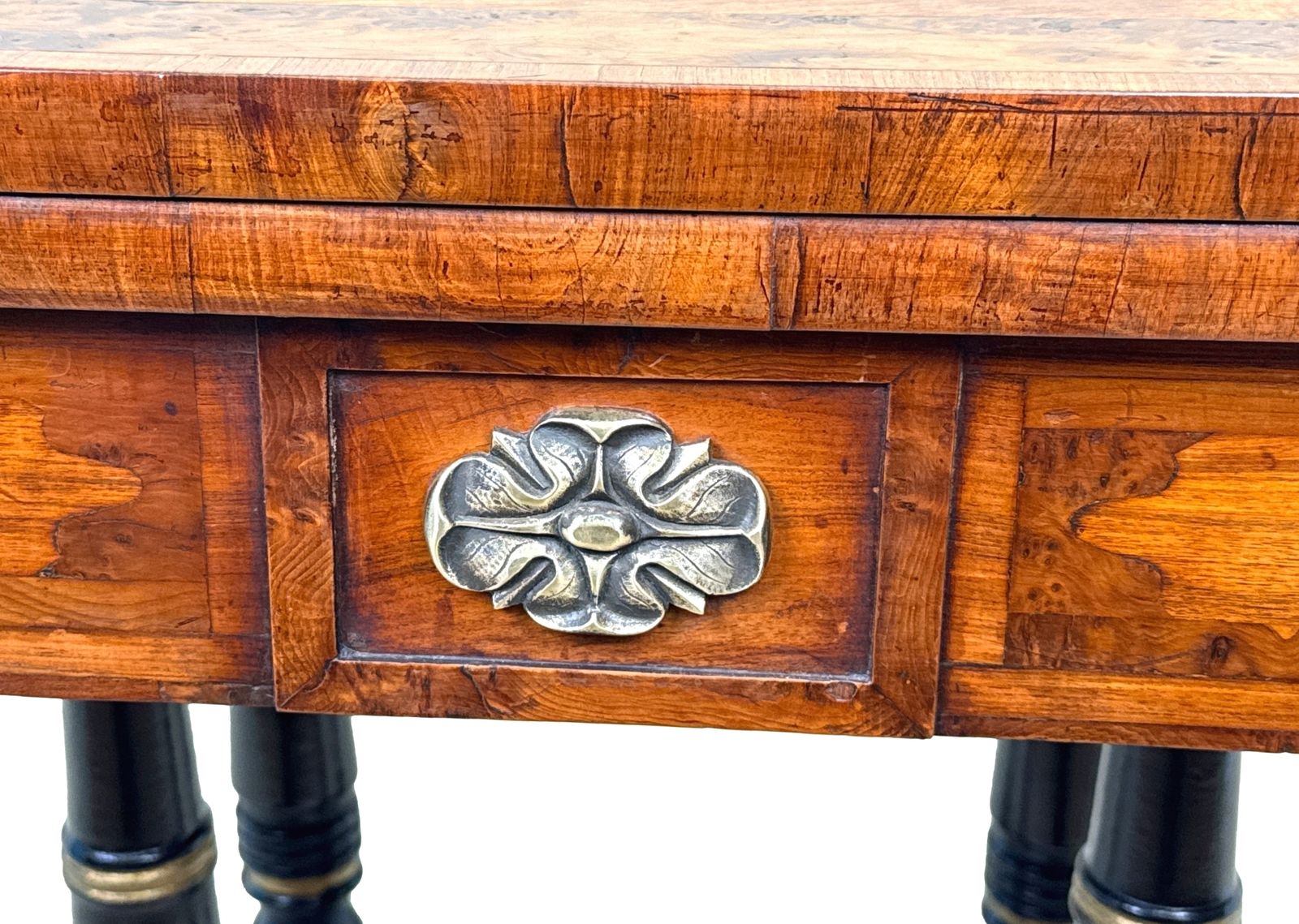 photo buy Regency 19th Century Kingwood Card Table (England, Circa 1825)