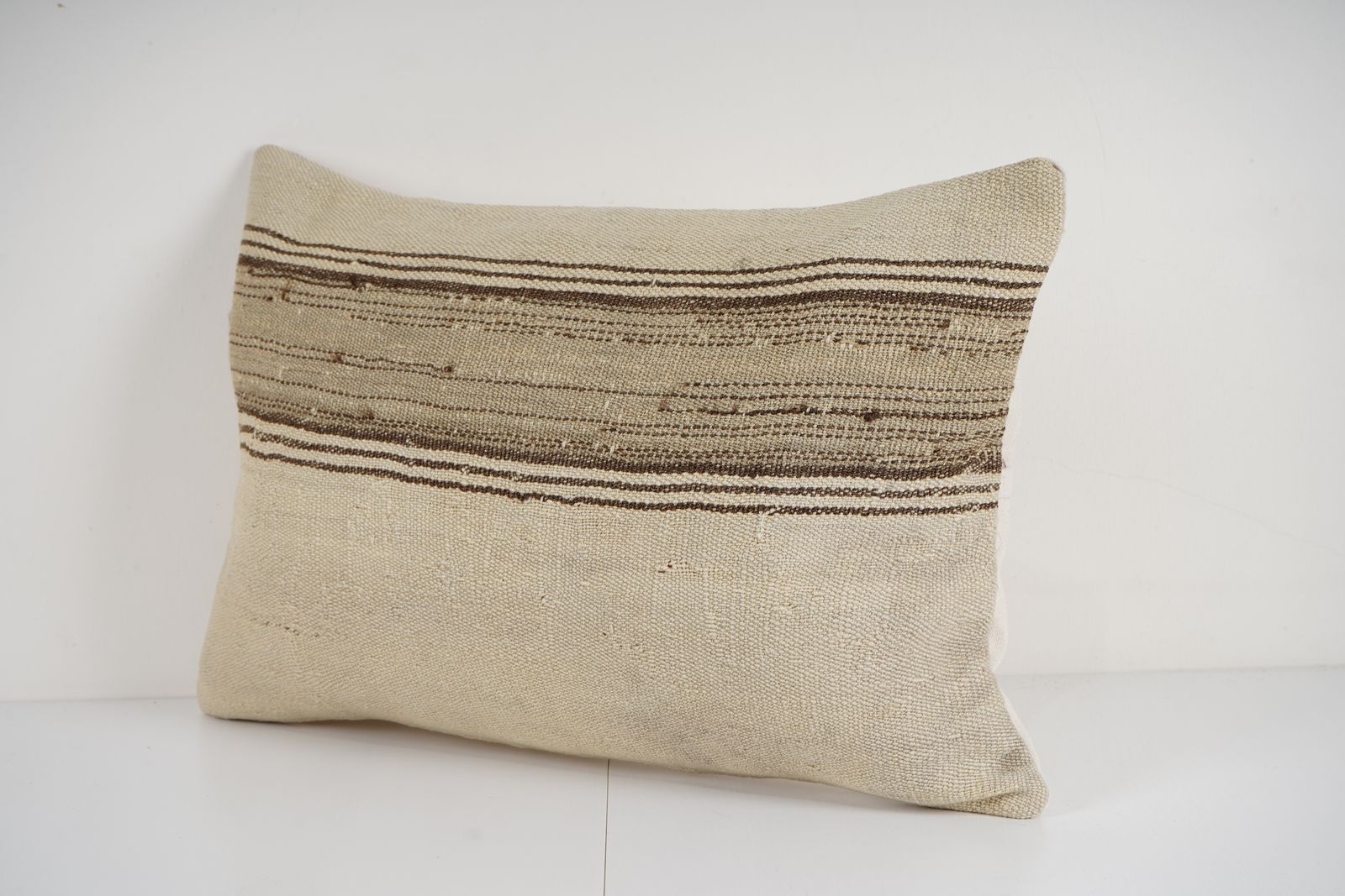 Anatolian Kilim Pillow, Bohemian Kilim Lumbar, Pillow, Couch Accent Pillow, Kilim Cover photo Textiles