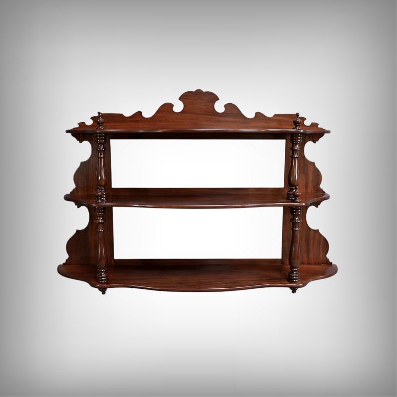 Mahogany Wall Shelf, Louis Philippe Period – Mid 19th Century