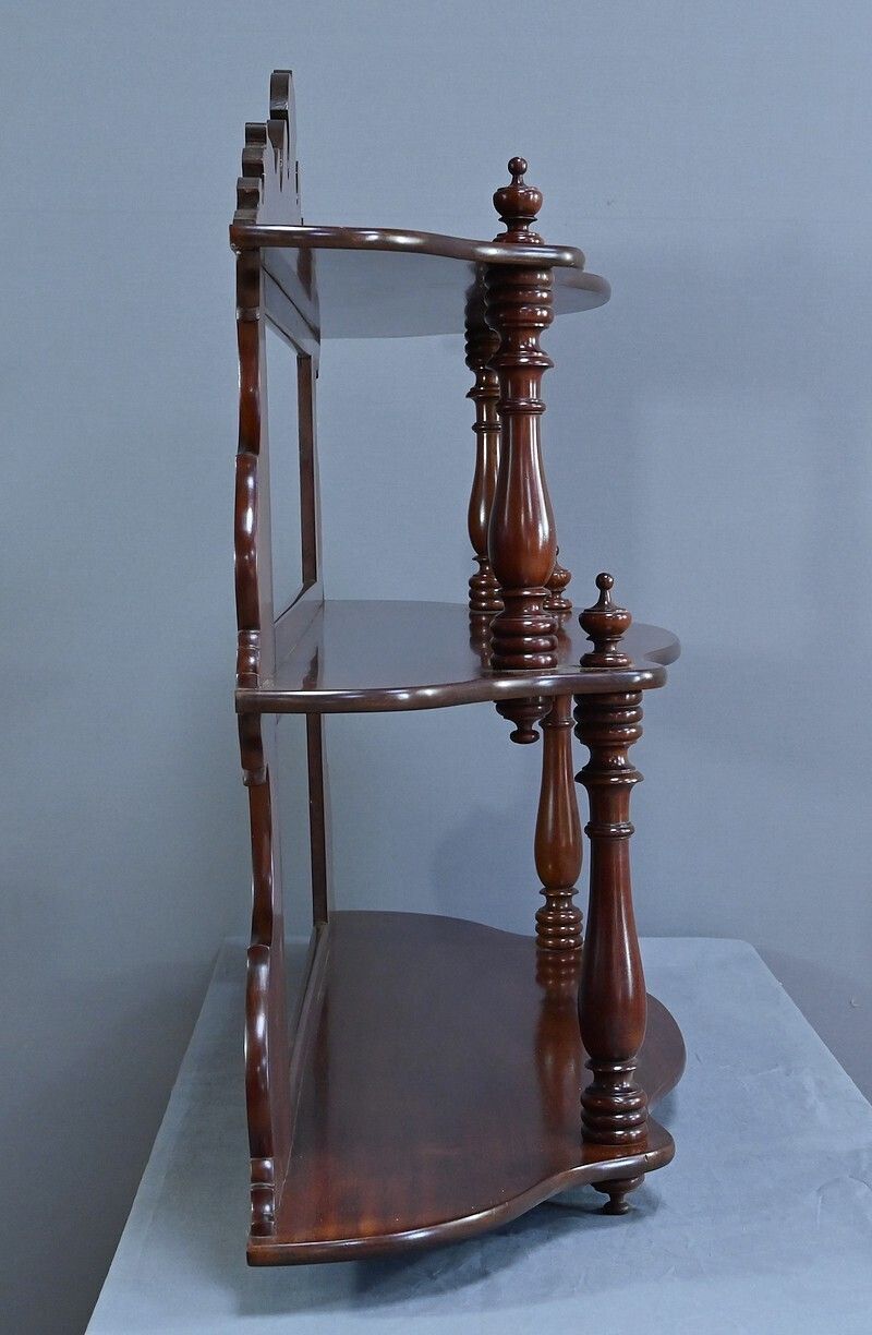 photo buy Mahogany Wall Shelf, Louis Philippe Period – Mid 19th Century