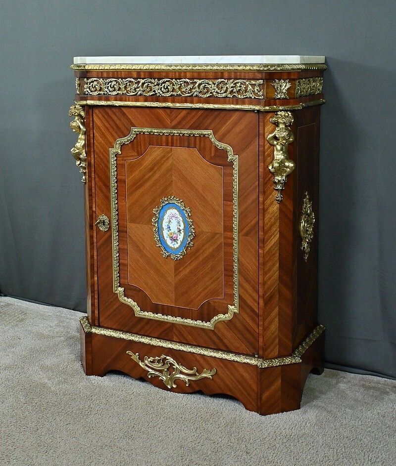 Mahogany Sideboard, Napoleon III Period – 2nd Part Of The 19th Century photo for sale