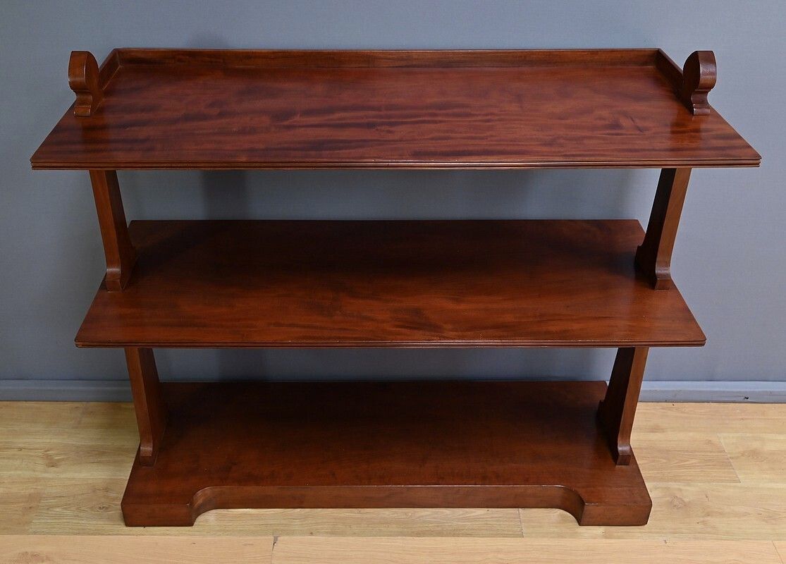 Victorian Mahogany Serving Trolley, England – Part 2 Of The 19th Century photo 2220.0