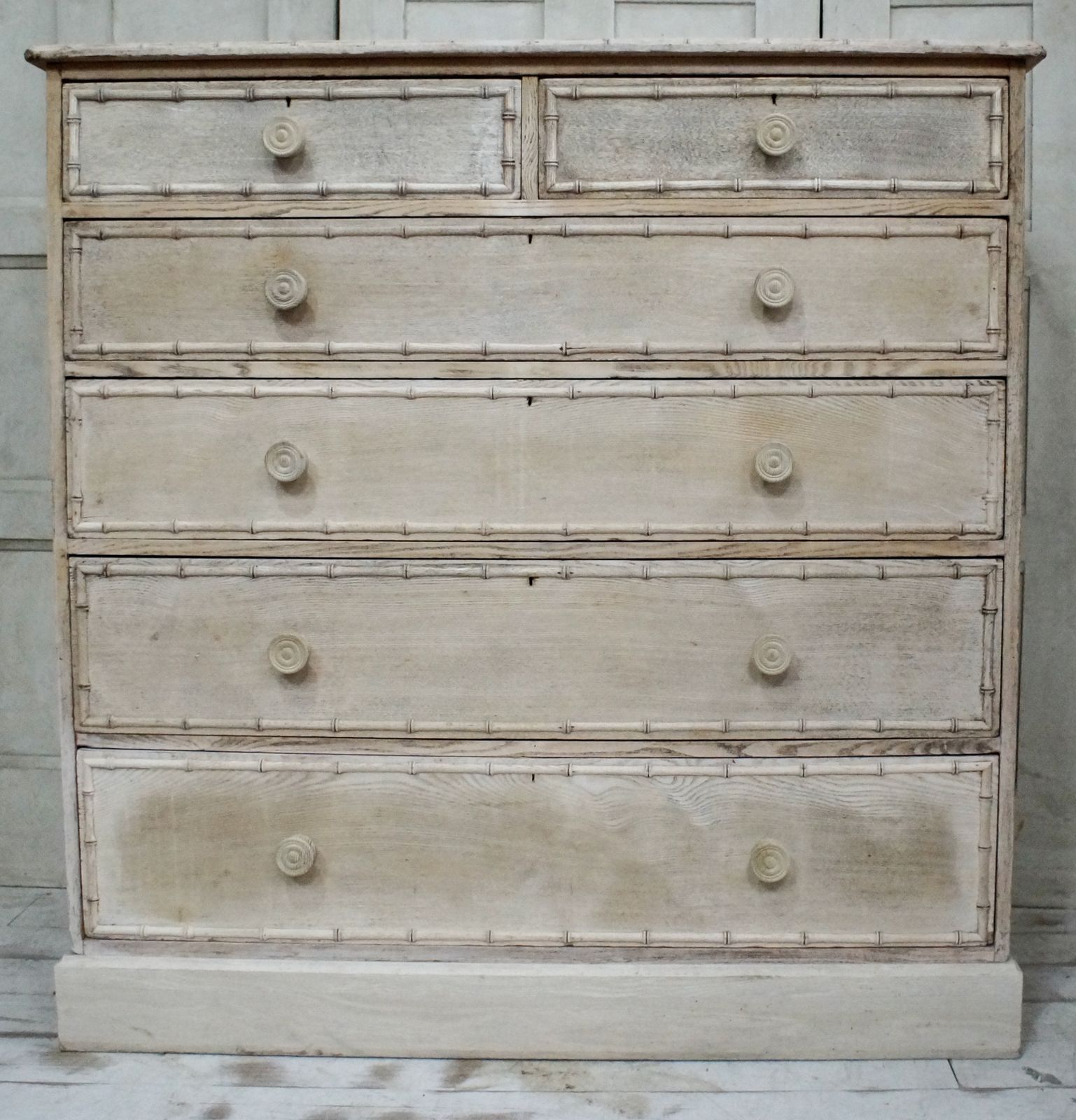 Rare Howard & Sons Bleached Ash Chest Of Drawers photo Furniture