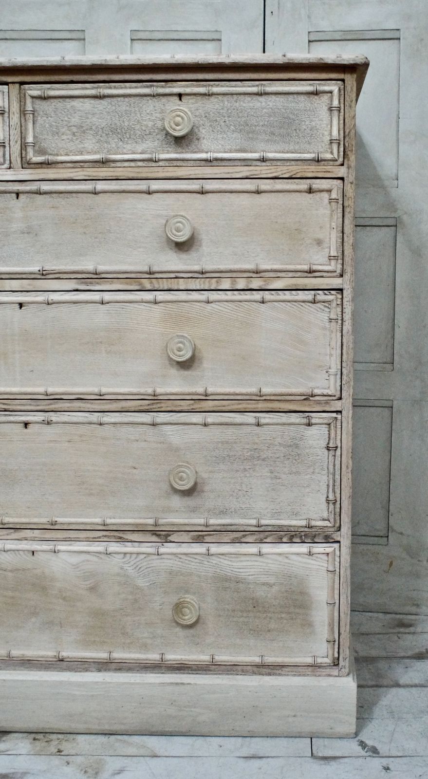 Rare Howard & Sons Bleached Ash Chest Of Drawers photo buy