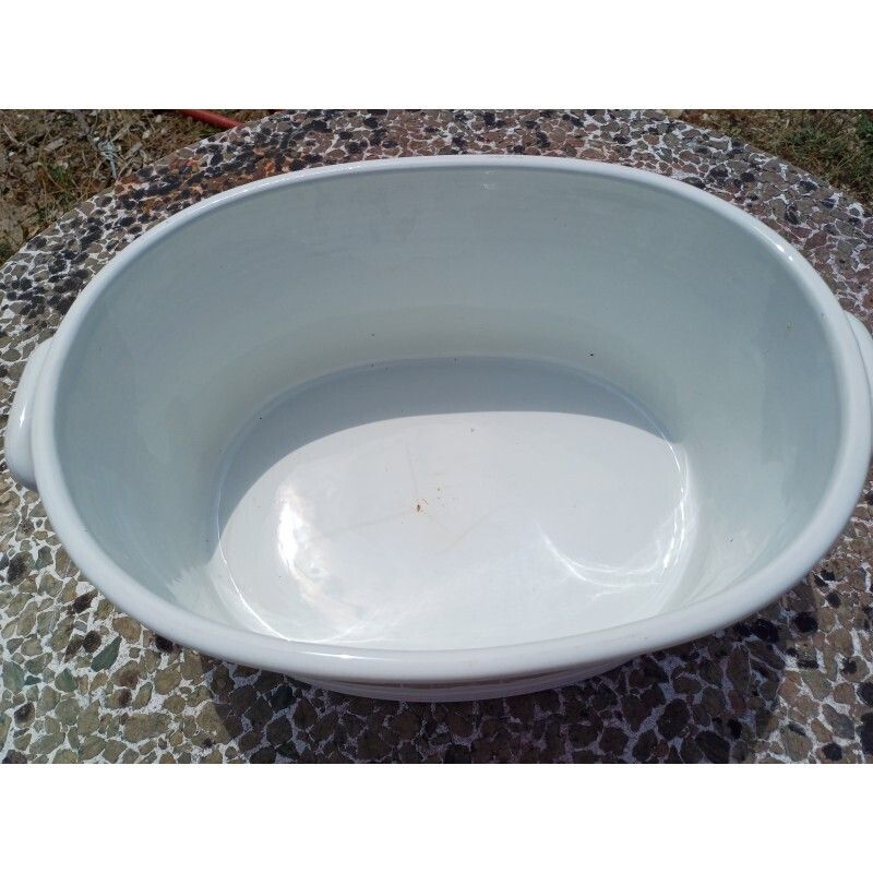 photo for sale Earthenware Planter: Bf Belgium 19th