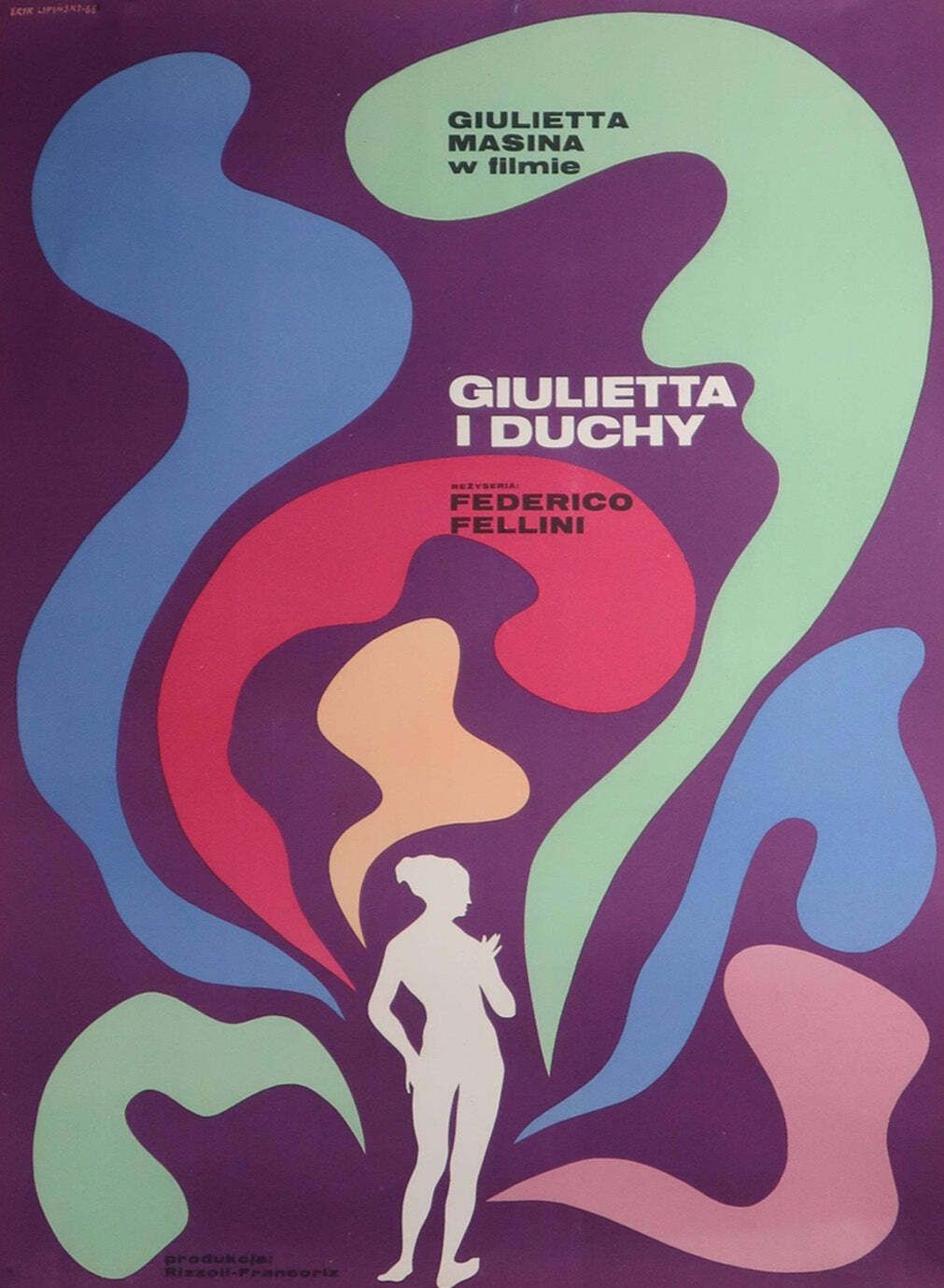 Juliet Of The Spirits (Polish)" Original Vintage Poster"