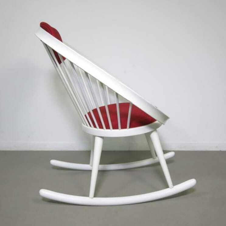 Circke Rocking Chair By Yngve Ekstrom For Swedese, 1960s photo furniture