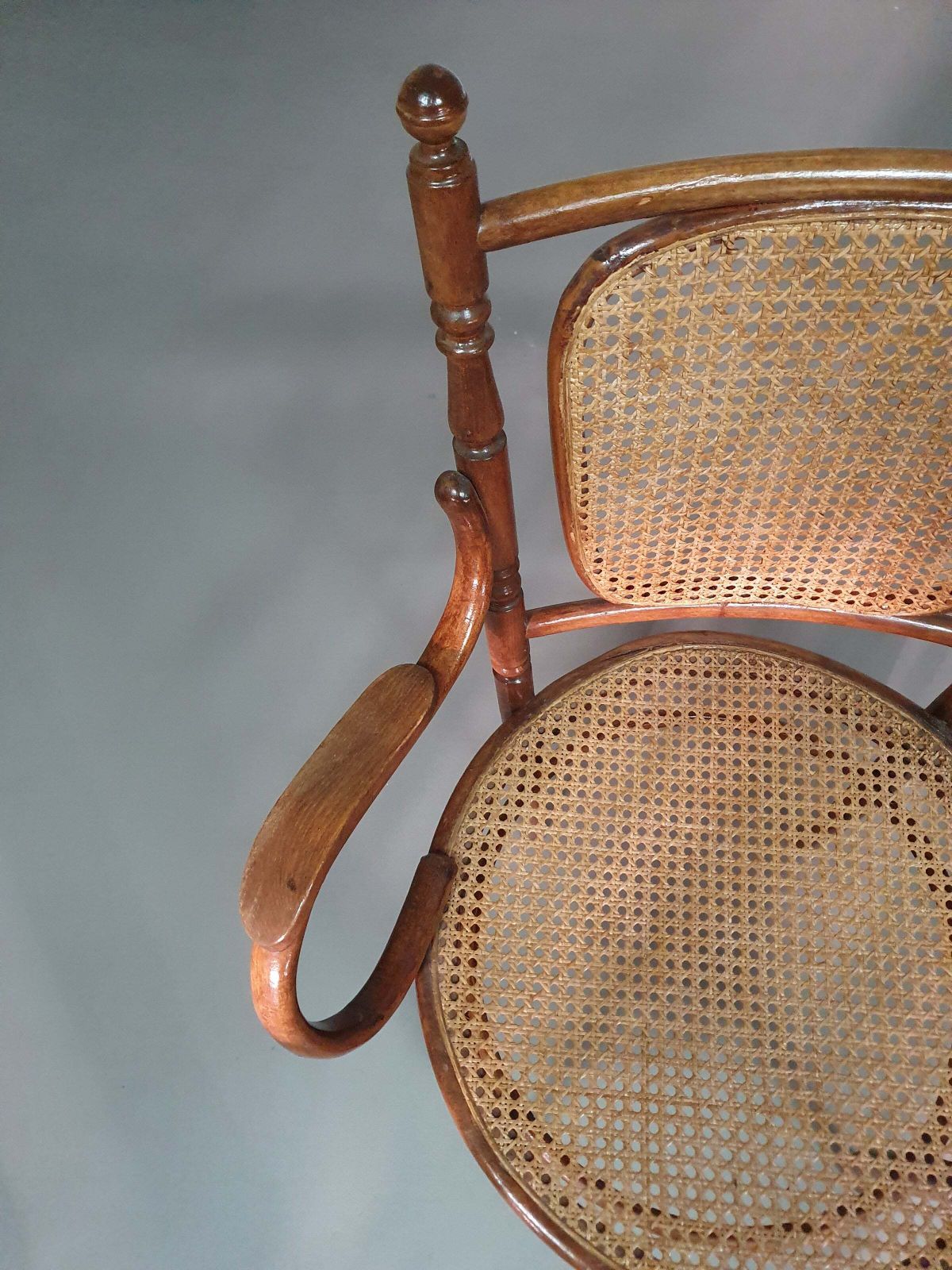 photo vintage Rare Josef Hoffmann Chair For Mundus Vienna Austria, 1900