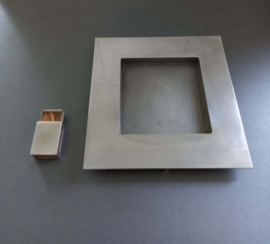 Cast Aluminium Ashtray By Ettore Sottsass For Il Sestante, 1962