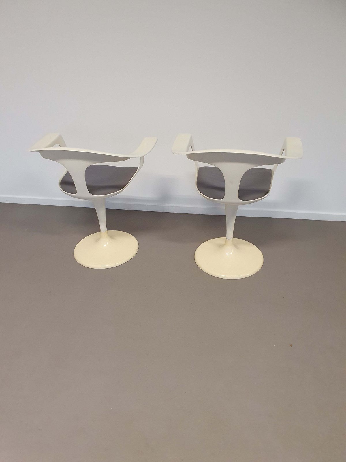 photo for sale 2 X Nesting Sidetable / Neo Classic / Painted Gold Leaf Top / The Battle Of Texel