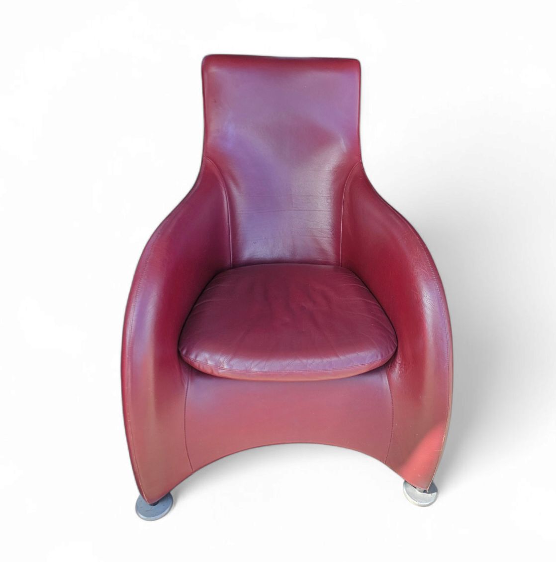 Montis / Gerard Van Den Berg / 1990s / Burgundy Red Leather photo 897.0