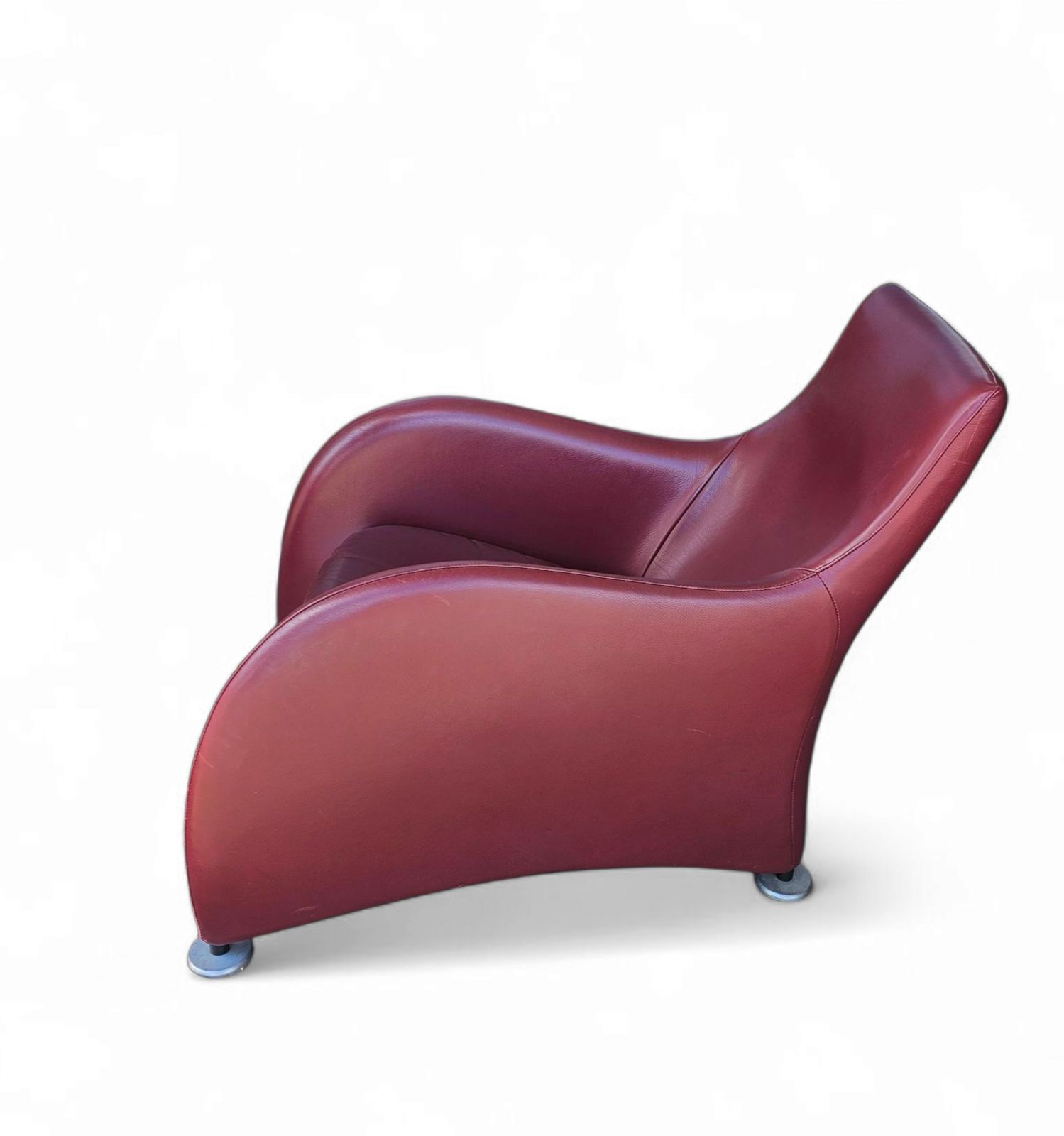 Montis / Gerard Van Den Berg / 1990s / Burgundy Red Leather photo buy