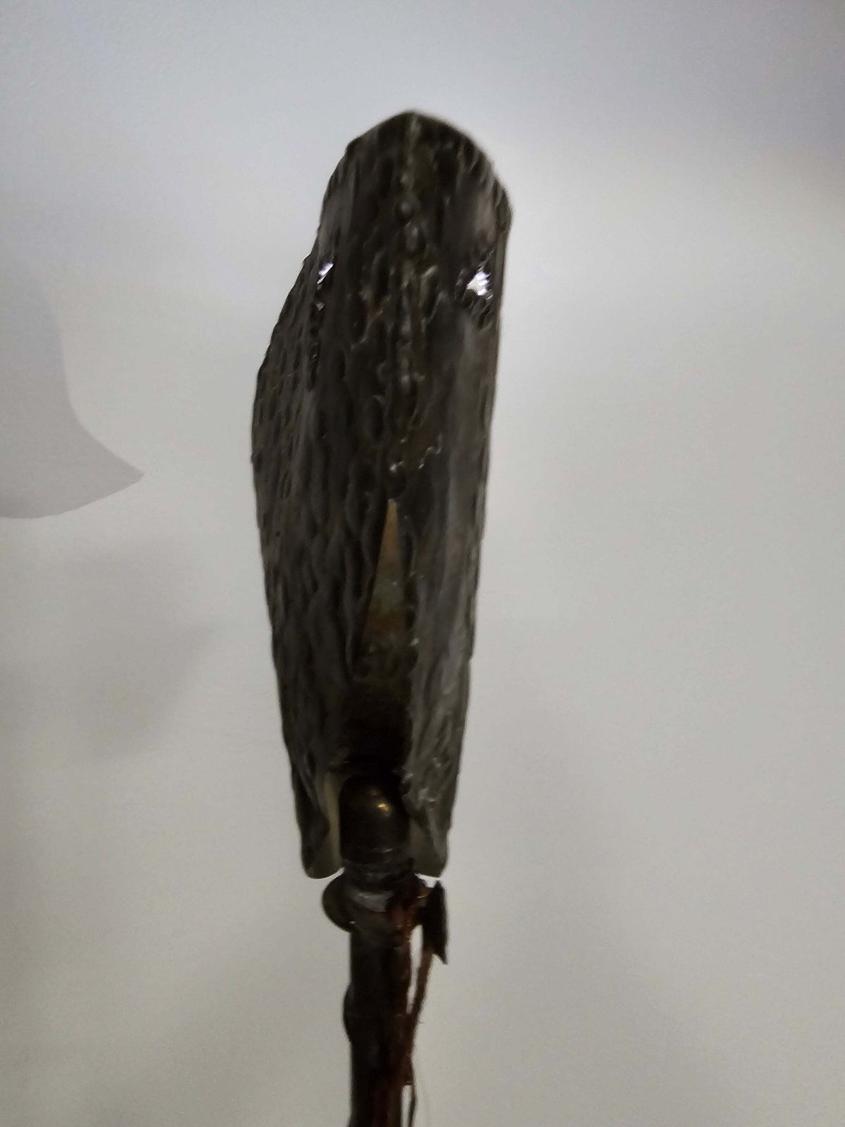 photo for sale Rare Floor Lamps With Little Stones In Copper Wire / Labeled Sap