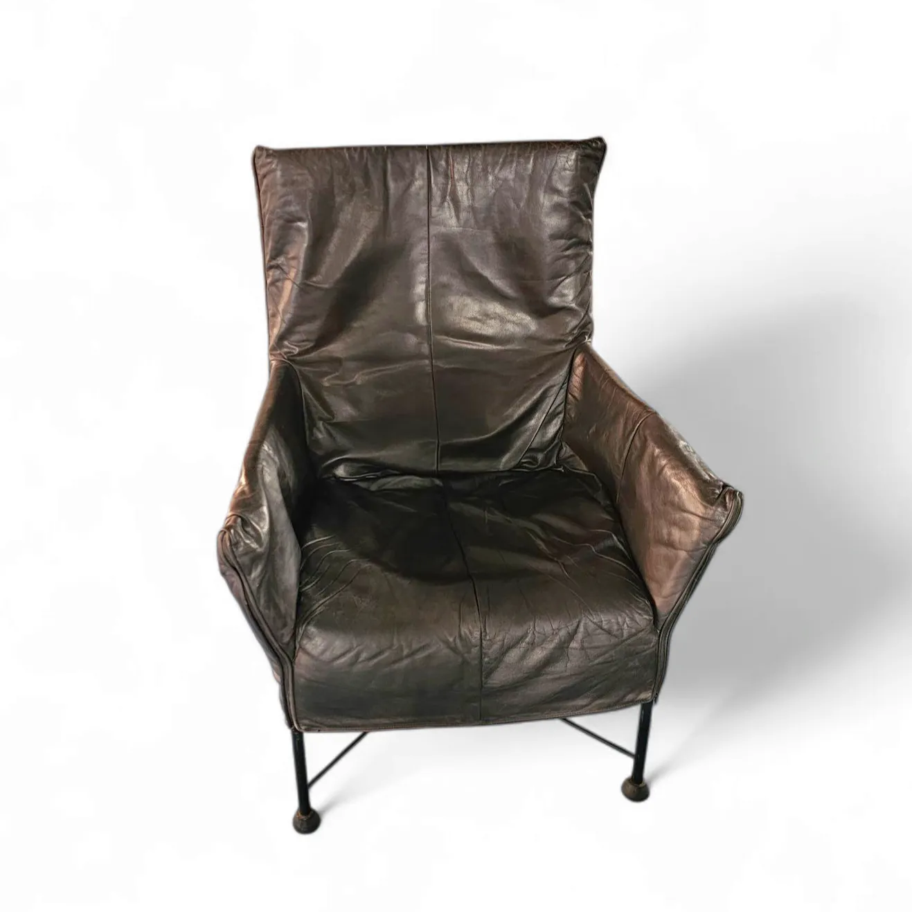 photo vintage Early Montis Chair Charly By Gerard Van Den Berg Full Of Patina 1980s