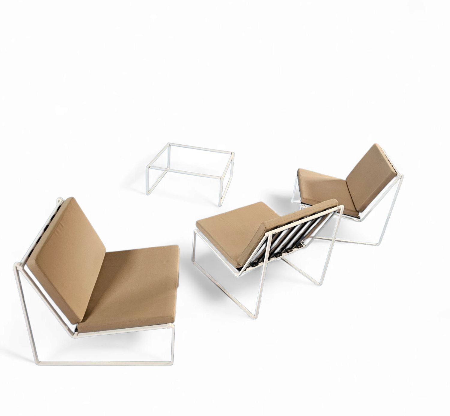 Kho Liang Ie 024 Set Lounge Chairs / Coffee Table / Artifort 1962 photo furniture