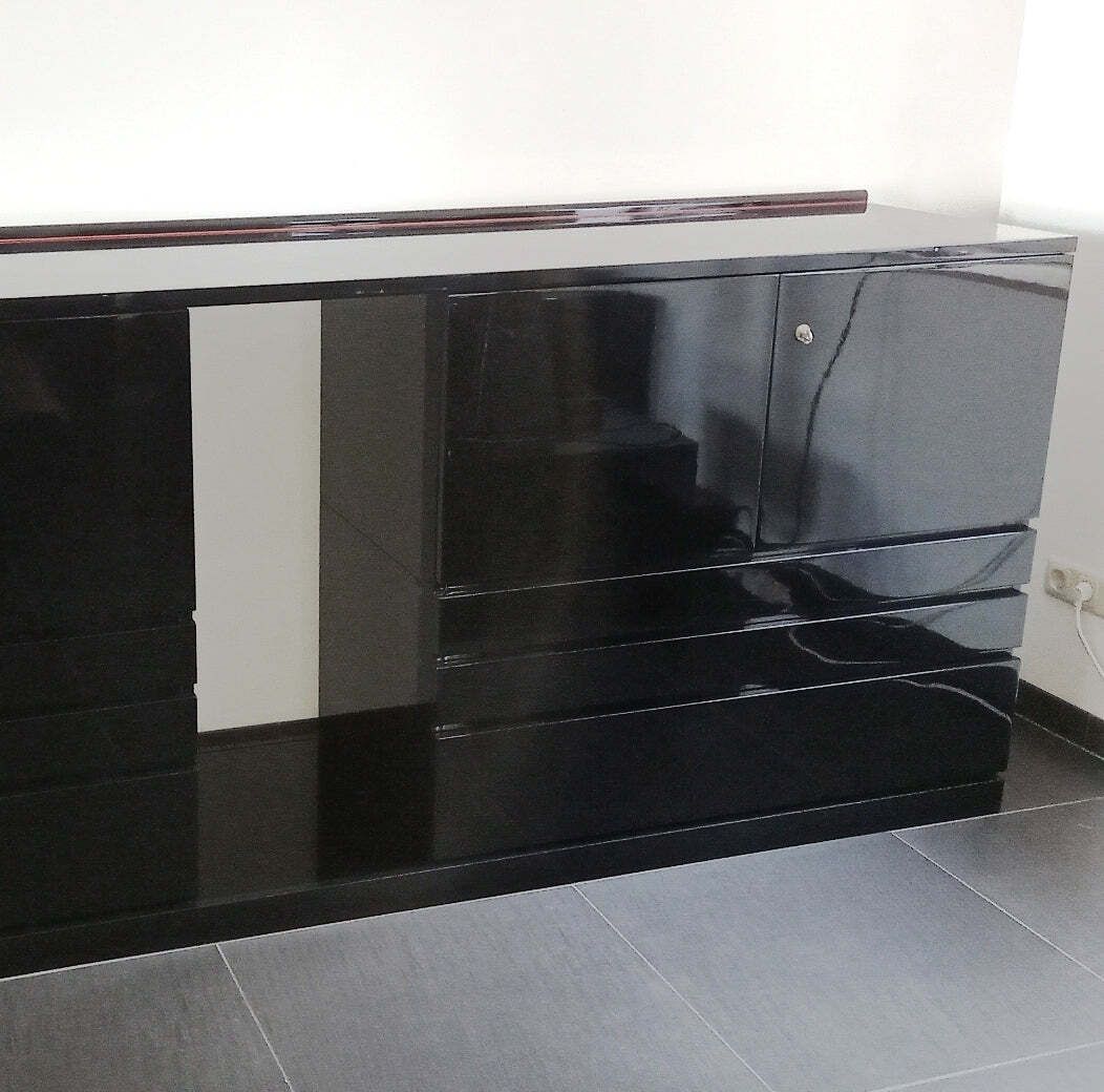 Urbino Sideboard By Hiroyuki Tsugawa For Dino Gavina / Studio Simon, 1970s photo furniture