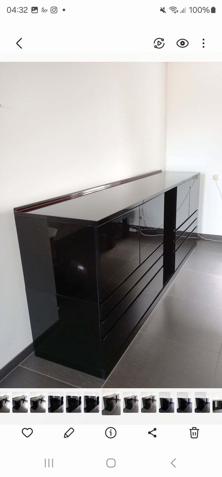 Urbino Sideboard By Hiroyuki Tsugawa For Dino Gavina / Studio Simon, 1970s photo Furniture