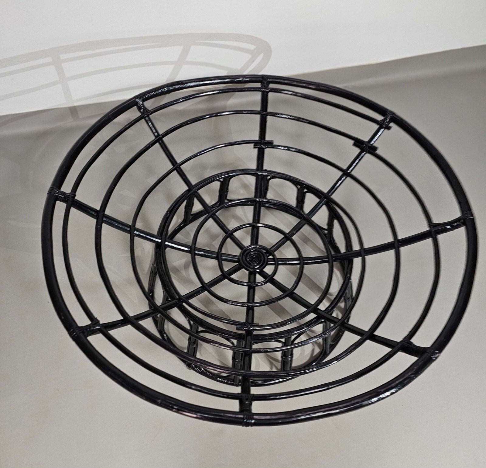 Papasan Rattan Lounge Chair 1970s Width 120 Height 70 Cm photo Furniture