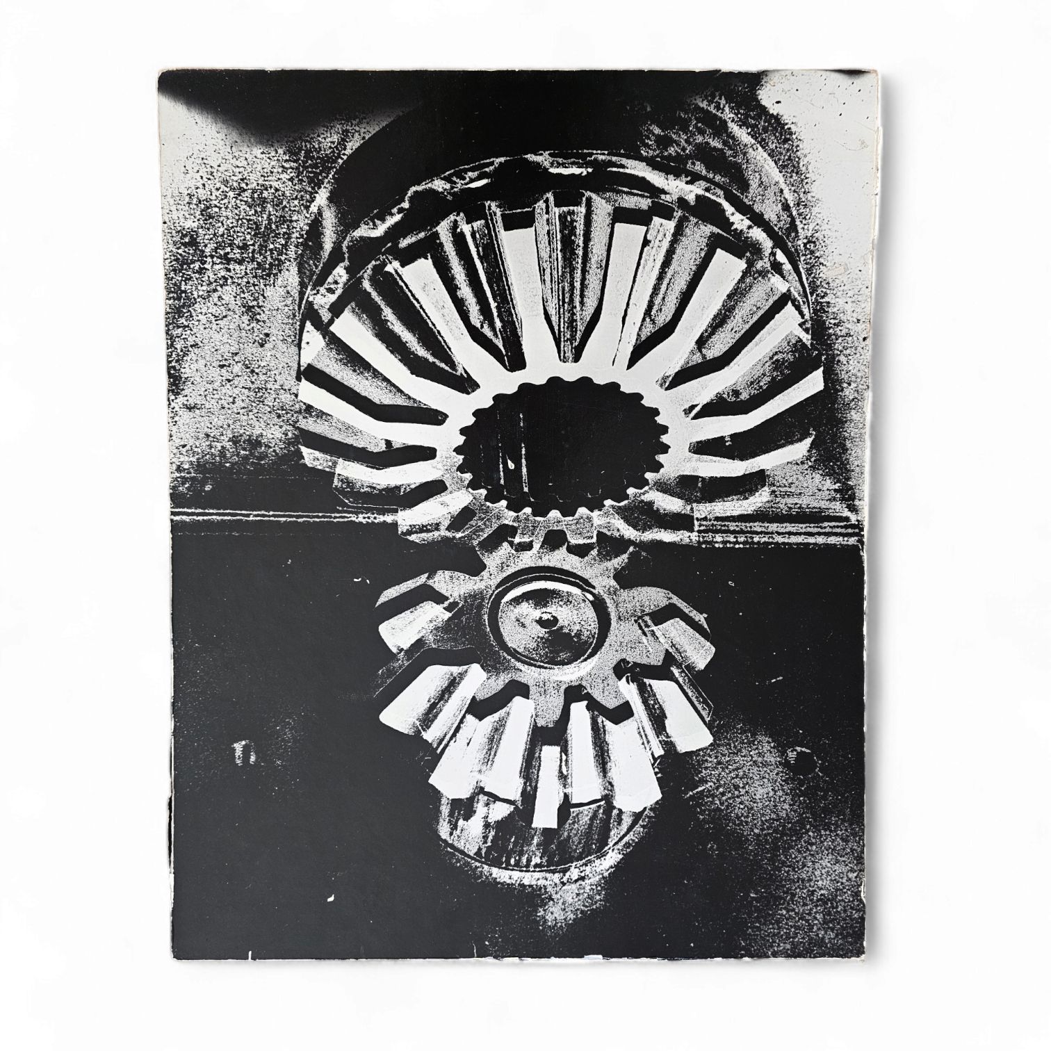 6 X Barite Photos Of A Gearbox On Board By Hugo Liebe 1960s photo Art