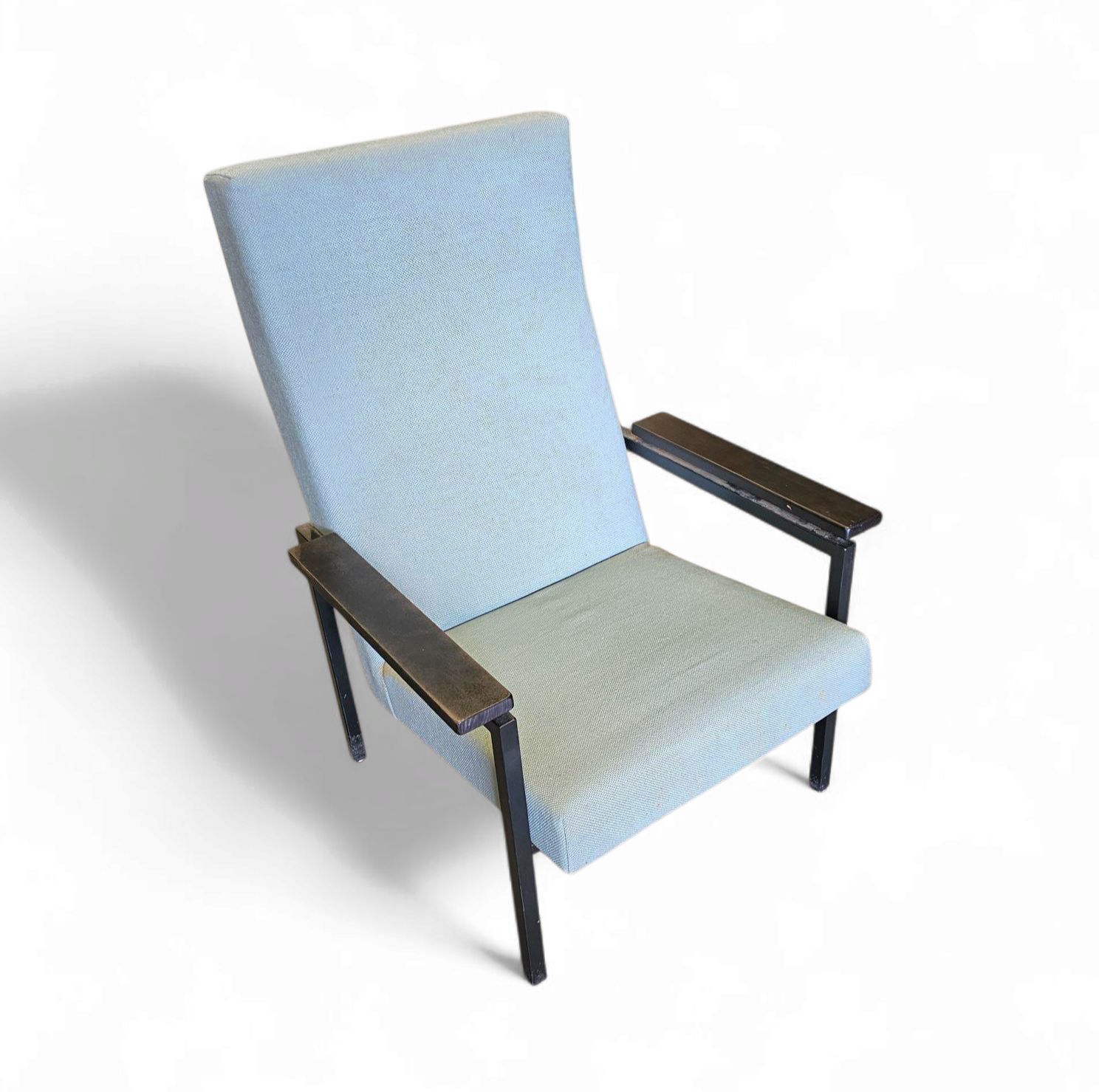 Model 30 / Gijs Van Der Sluis High Back Arm Chair / 1950s