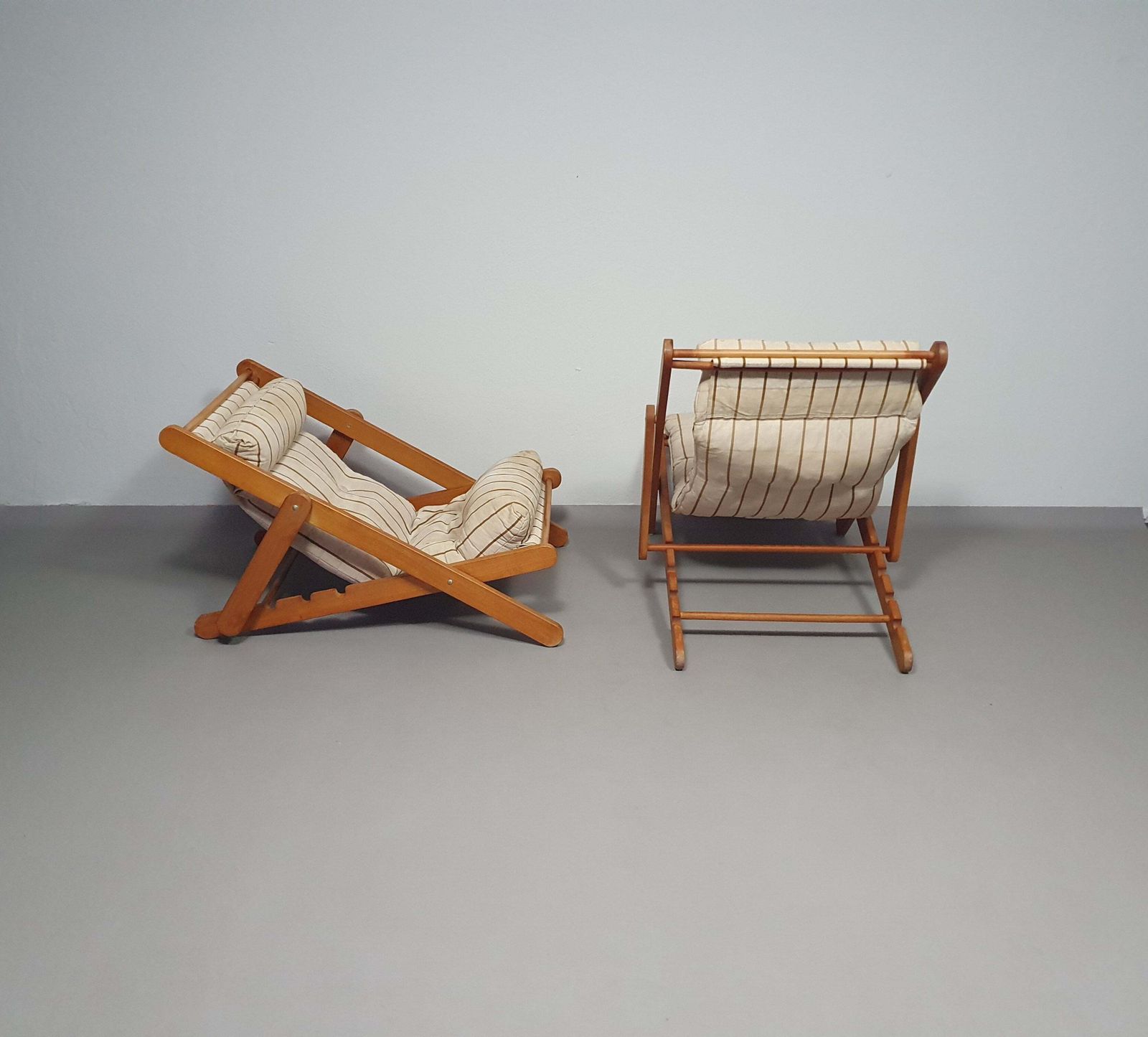 photo for sale 2 X Kon Tiki Lounge Chairs 1986 Gillis Lundgren For Ikea