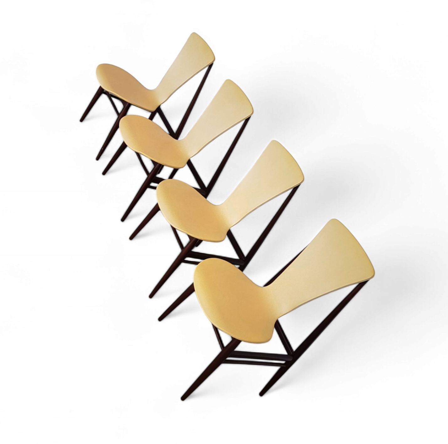 Dining Chairs In Rosewood By Inger Klingenberg 1959 / Set Of 4 photo buy
