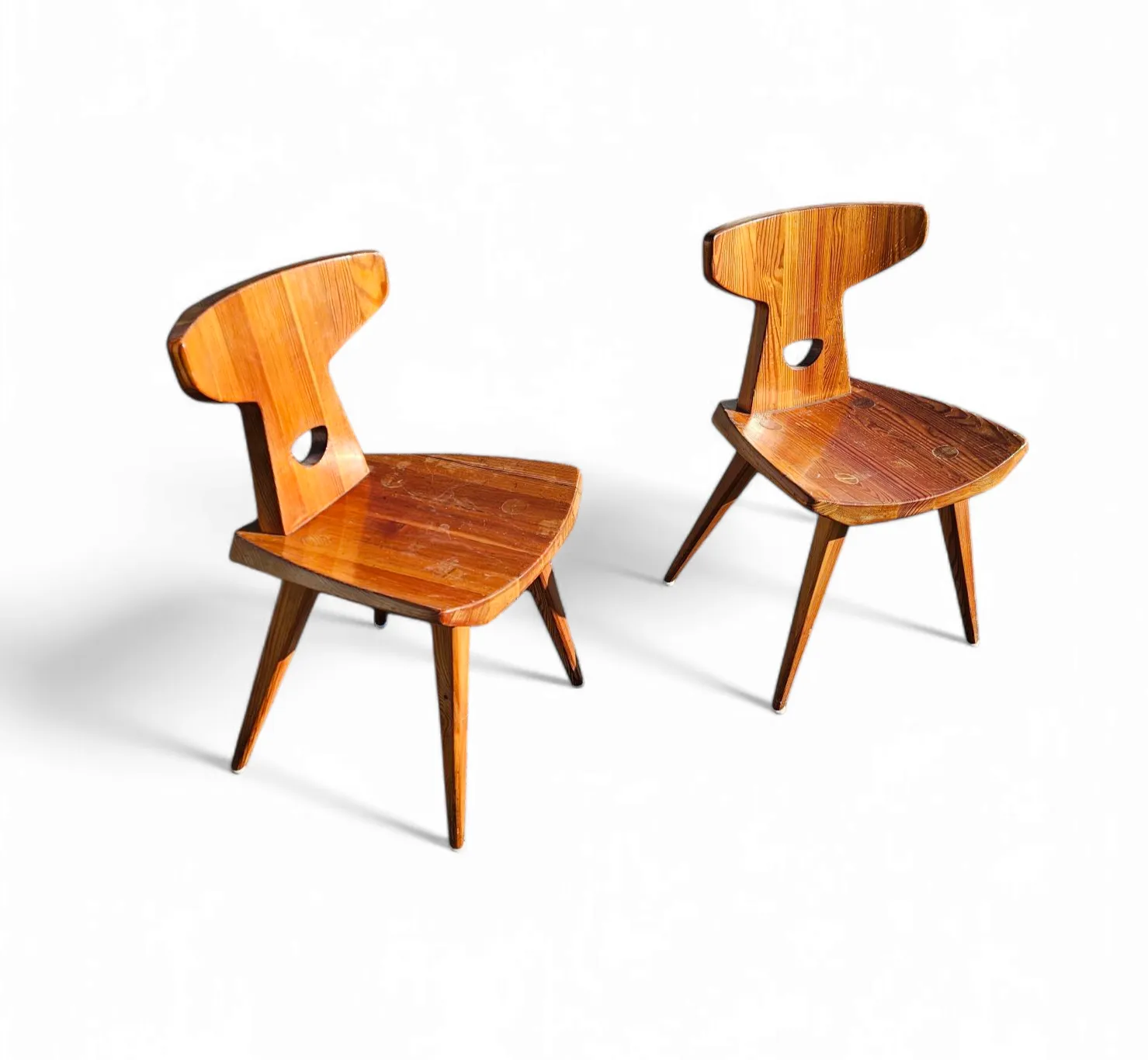Set Of Two Chairs By Jacob Kielland Brandt For I. Christiansen, 1960s photo vinterior