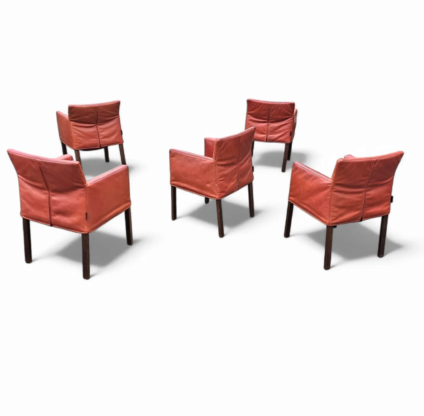 Set Of 5 Gerard Van Den Berg 'Fellini' Chairs For Label, 1990s photo for sale