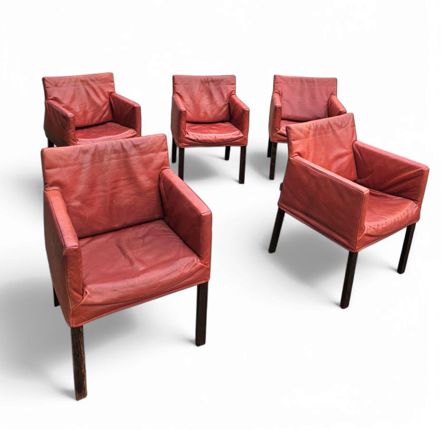 Set Of 5 Gerard Van Den Berg 'Fellini' Chairs For Label, 1990s photo 1478.0