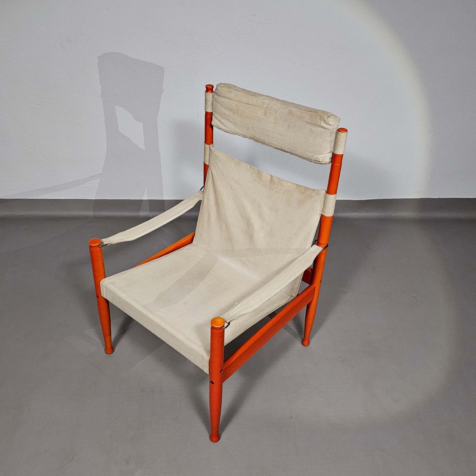 Safari Lounge Chair, Model 30, Designed By Erik Worts And Manufactured By Niels Eilersen, Denmark 1960. photo Furniture
