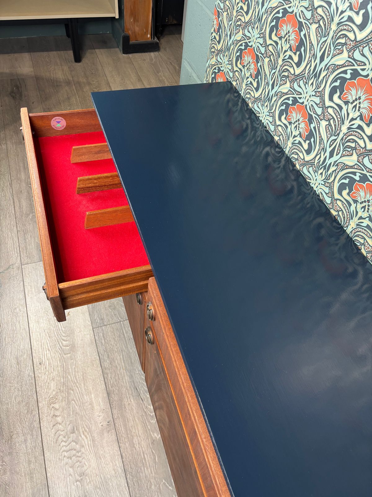 Refinished Vintage McIntosh Sideboard photo Furniture
