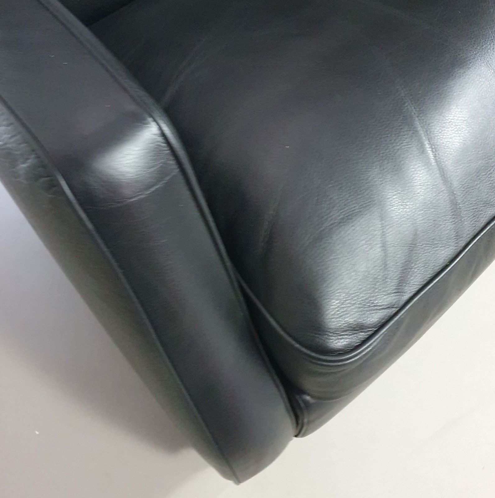 Amadeus Natuzzi Lounge Chair / Black Leather photo buy