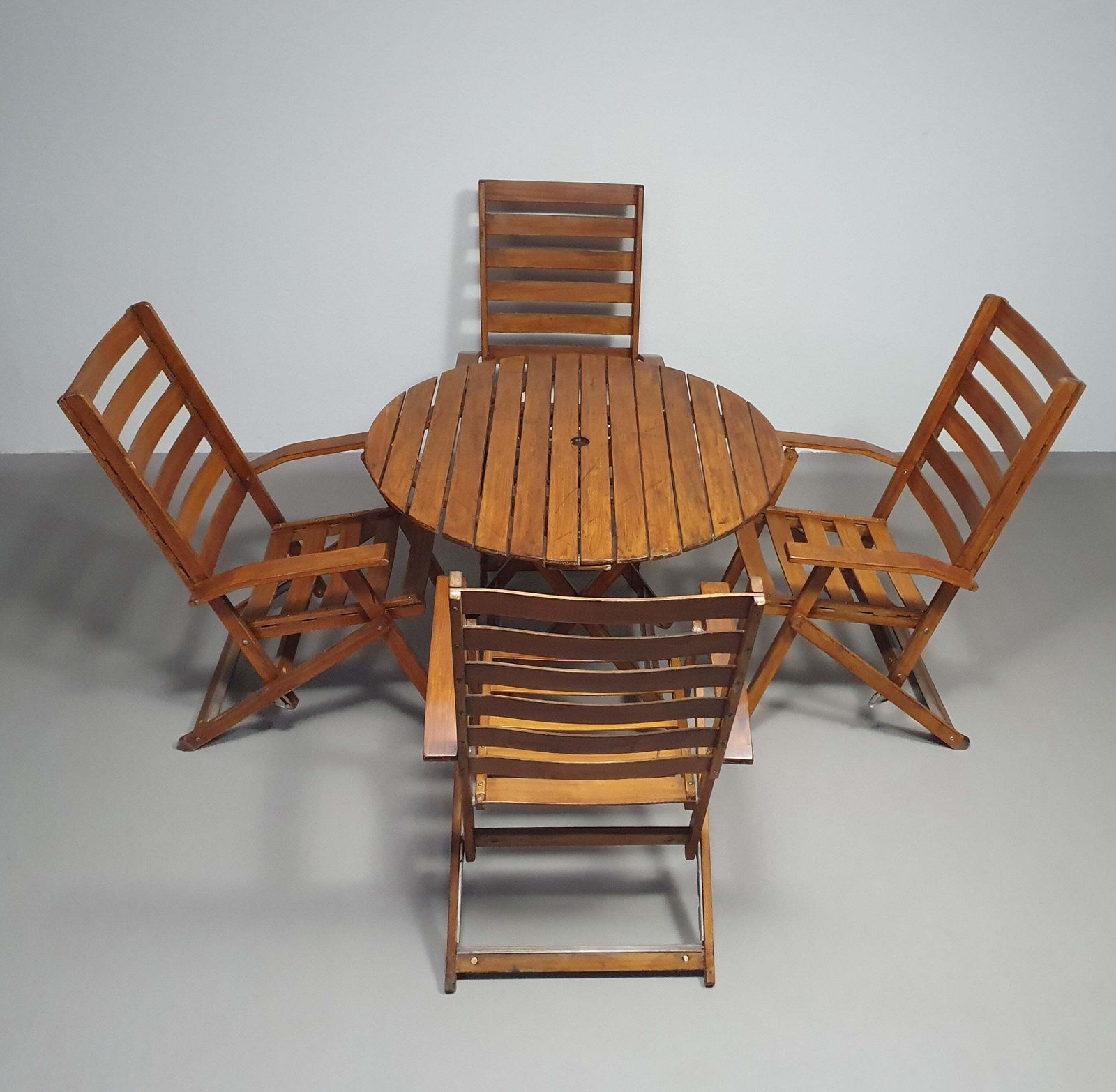 Ico Parisi Garden Seating Set By Reguitti Chairs / Table
