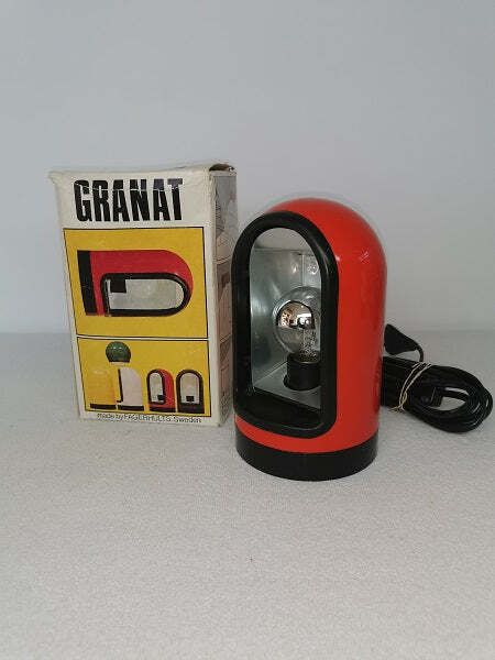 3 X Of Vintage Wall Lamps, Model Granat, By Fagerhult   1970s photo for sale