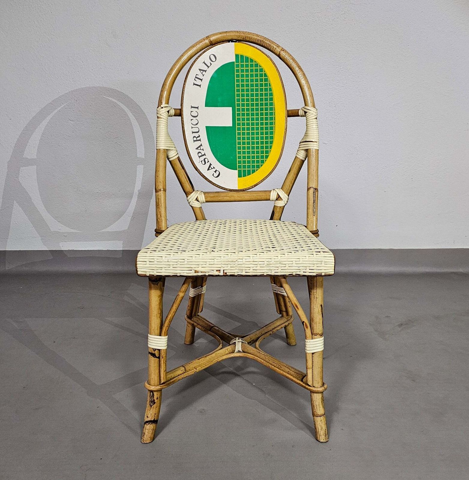 photo for sale 3 X Gasparucci Italo Ecc Antwerpen Tennis Chairs 1980s