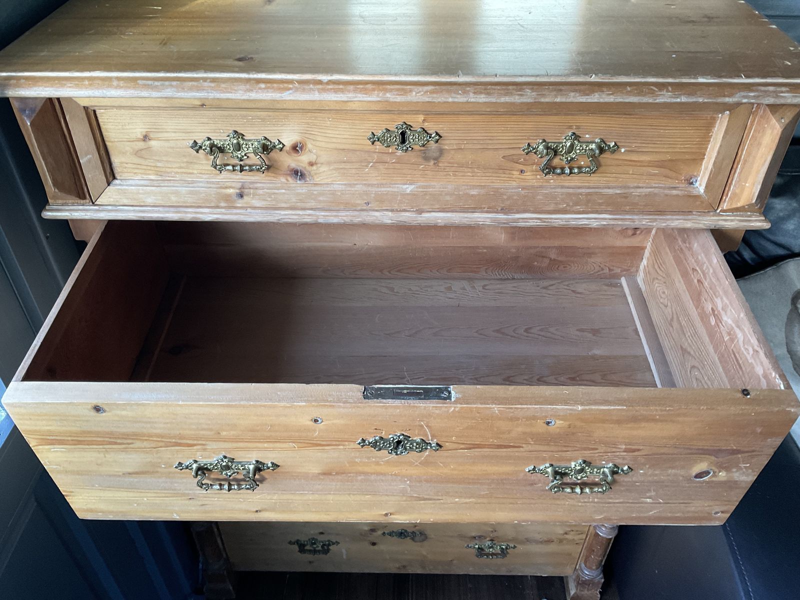 Antique Swedish Pine Chest Of Drawers Circa 1885   1915 photo 320.0