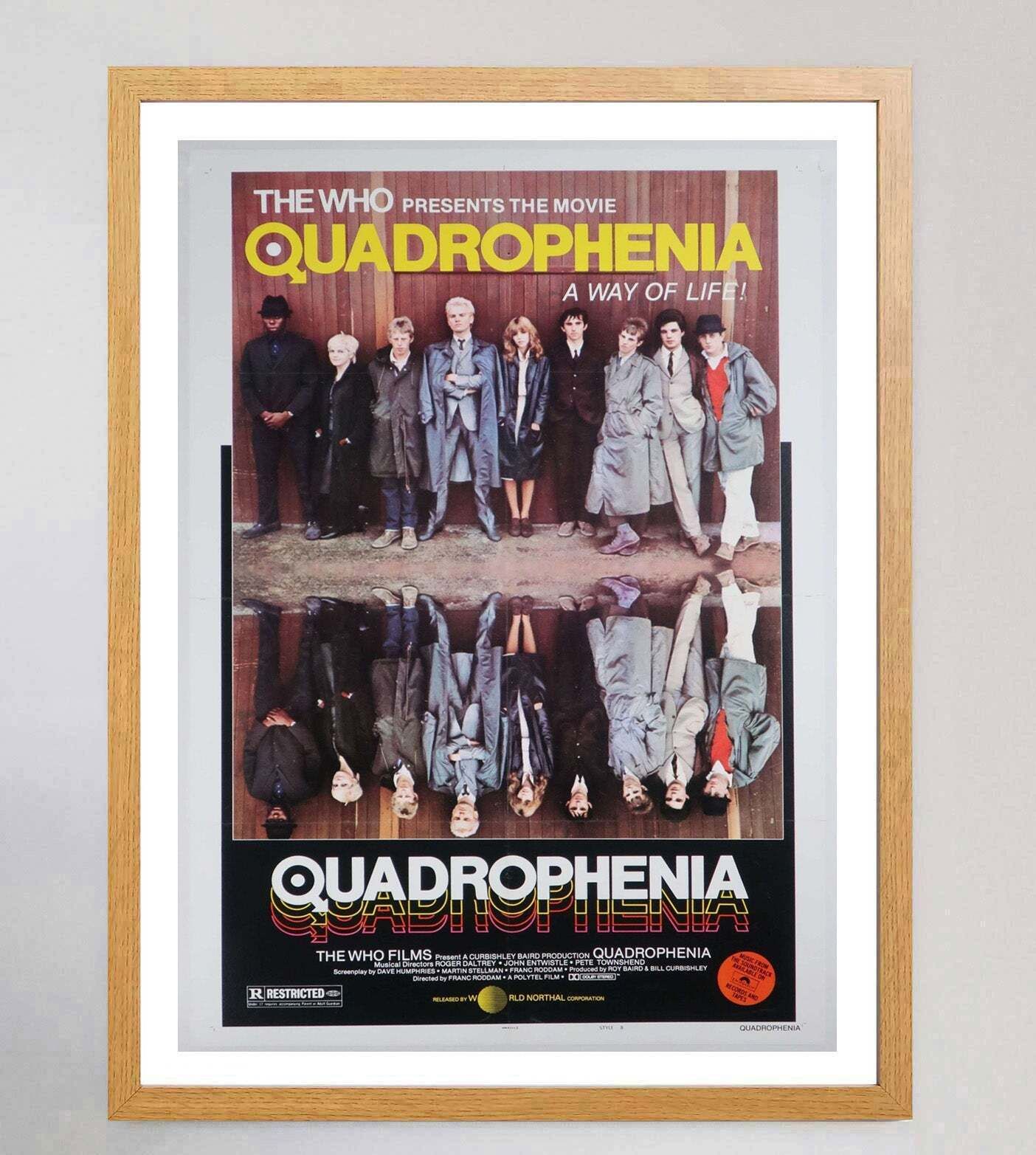 Quadrophenia" Original Vintage Poster" photo Art