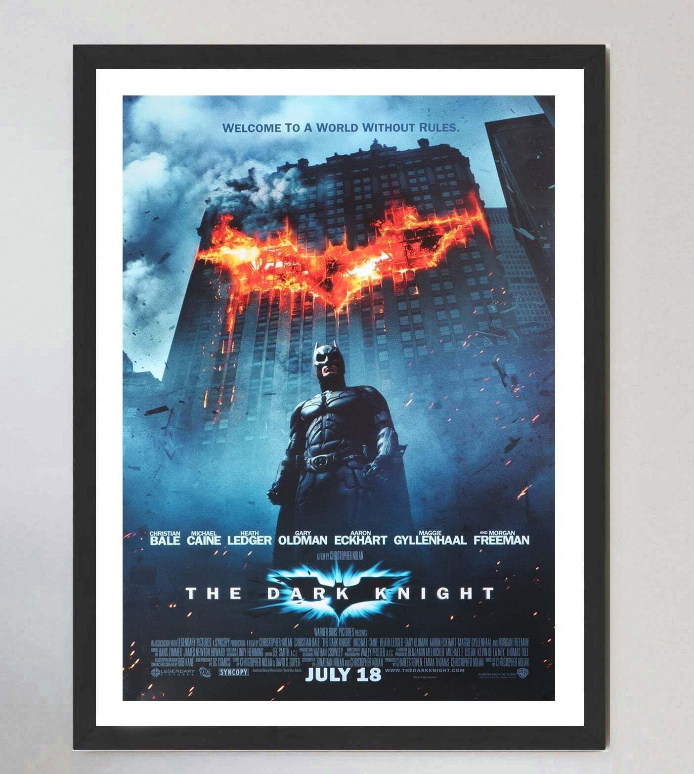 The Dark Knight" Original Vintage Poster" photo furniture