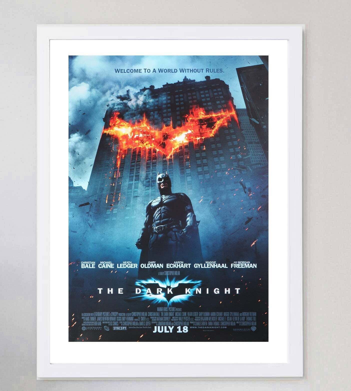 The Dark Knight" Original Vintage Poster" photo for sale