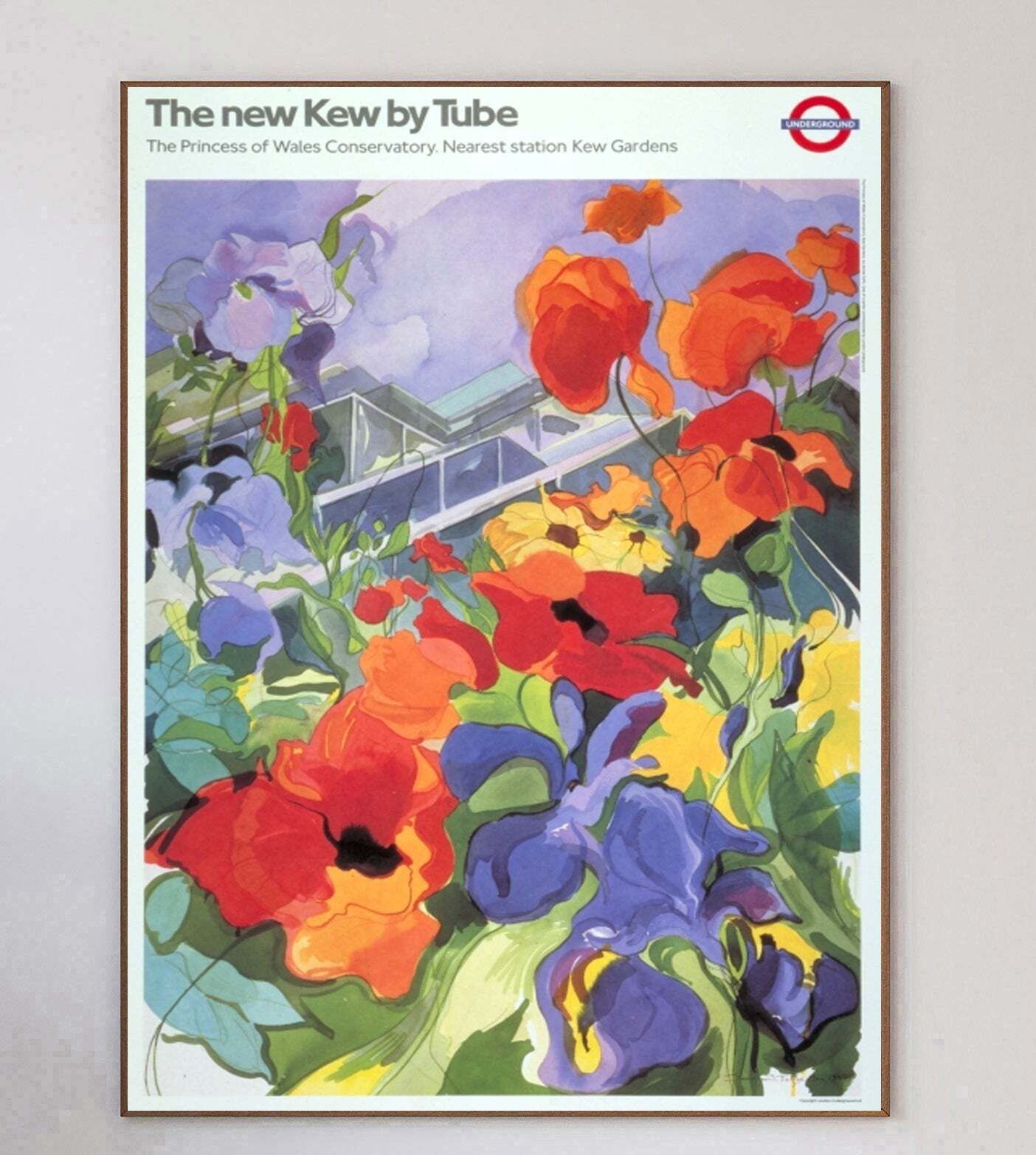 Tfl   The New Kew By Tube" Original Vintage Poster" photo 936.0