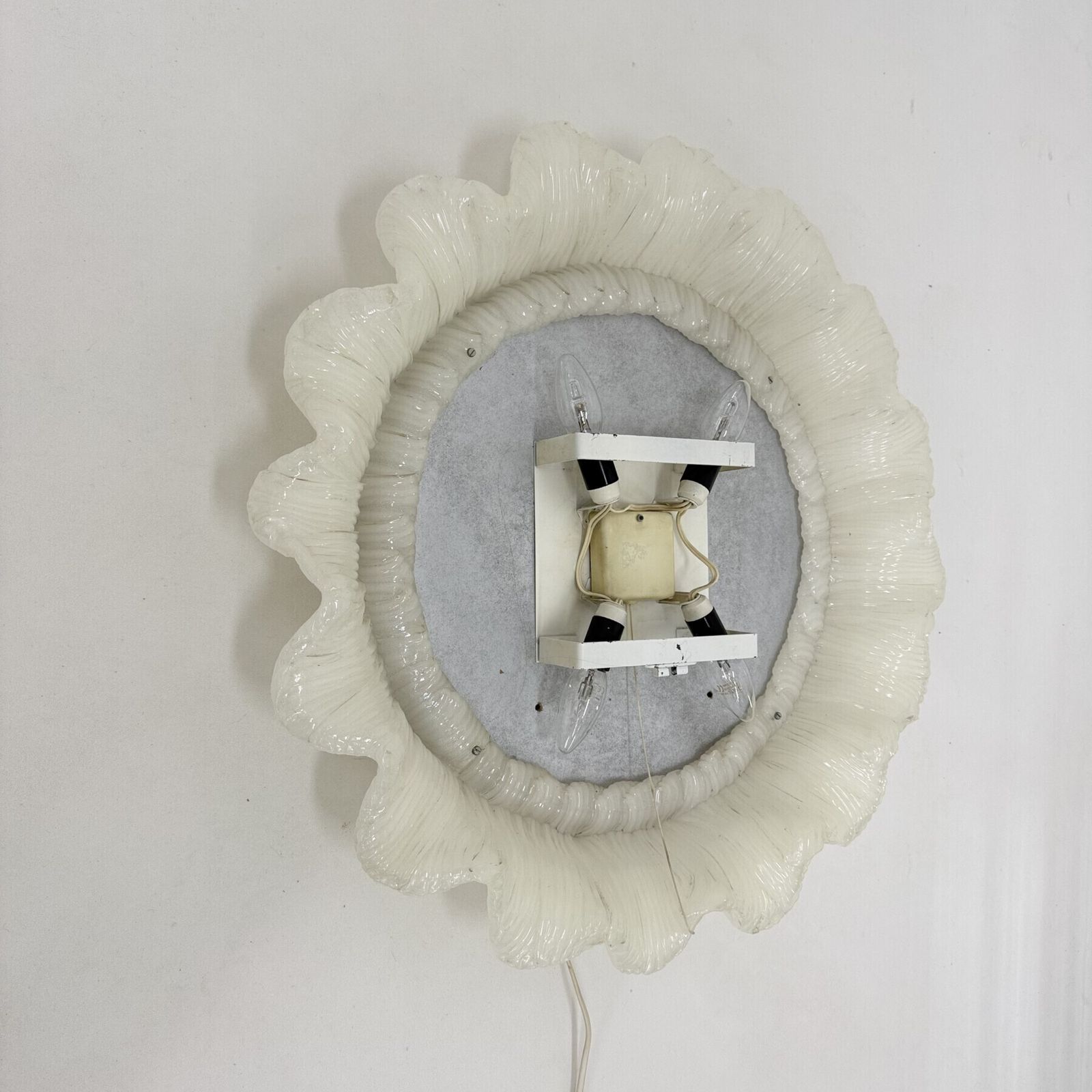 Vintage Lucite Wandspiegel Met Achtergrondverlichting, Jaren 1970, Duitsland photo Woonaccessoires