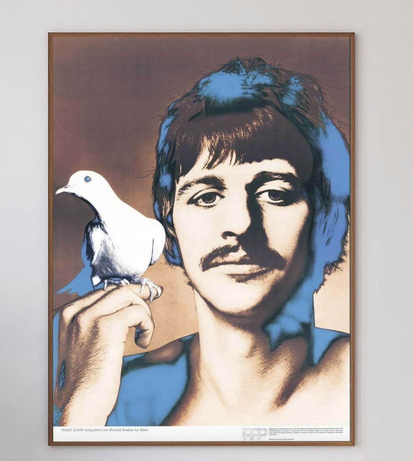 Ringo Starr   Richard Avedon" Original Vintage Poster" photo 396.0