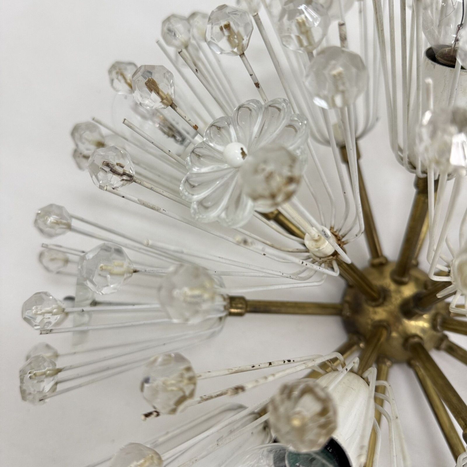 Snowball Plafondlamp Van Emil Stejnar Voor Rupert Nikoll, Ca. Jaren 1950 photo vinterior
