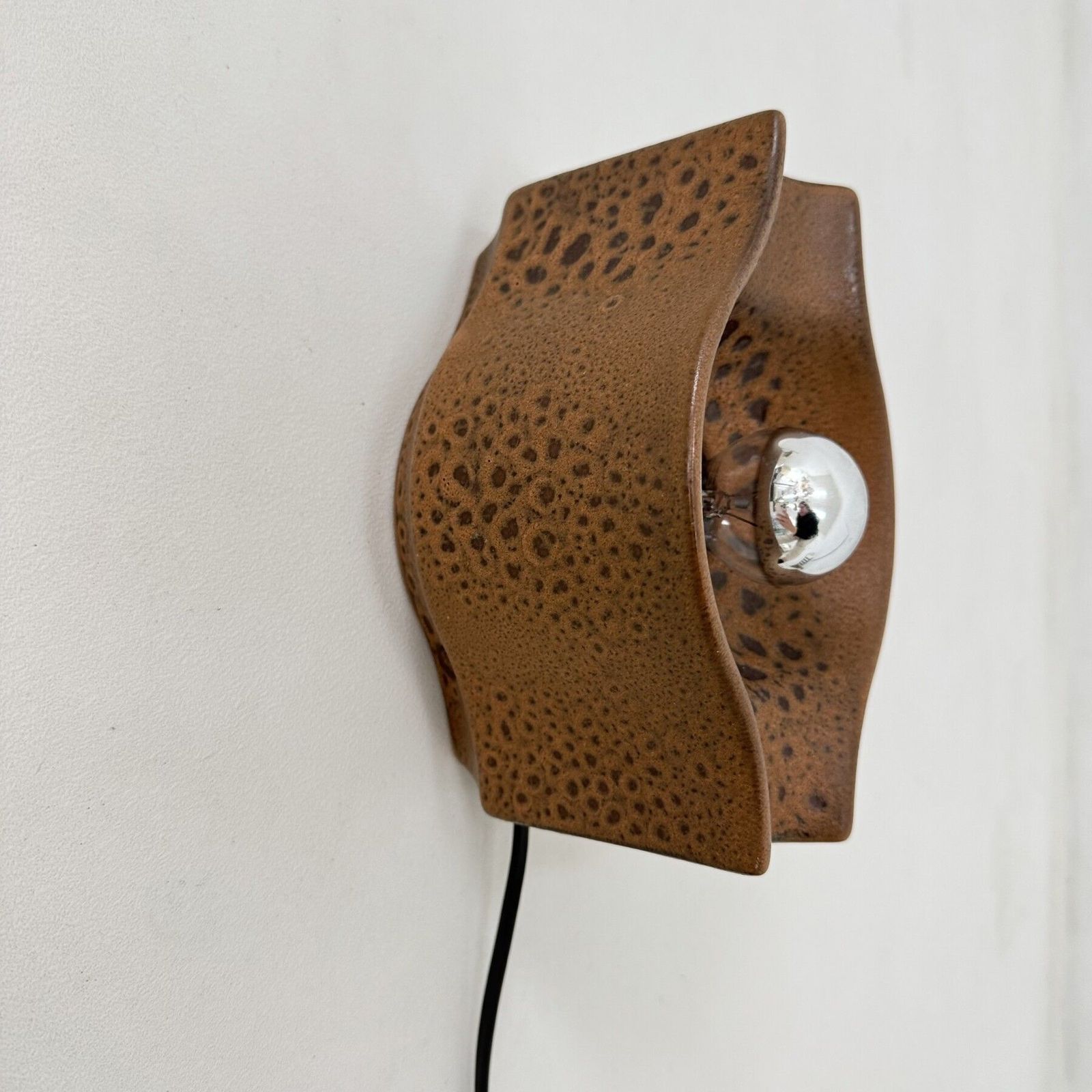 Vintage Ceramic Wall Lamp By Cari Zalloni , 1970s photo buy