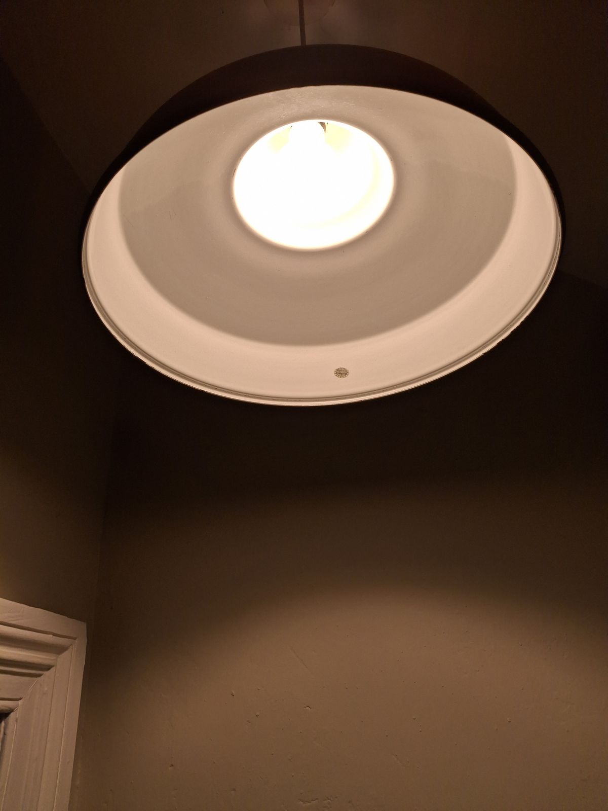 3 X Industrial 'Factorylux' Lightshades   Black photo vinterior